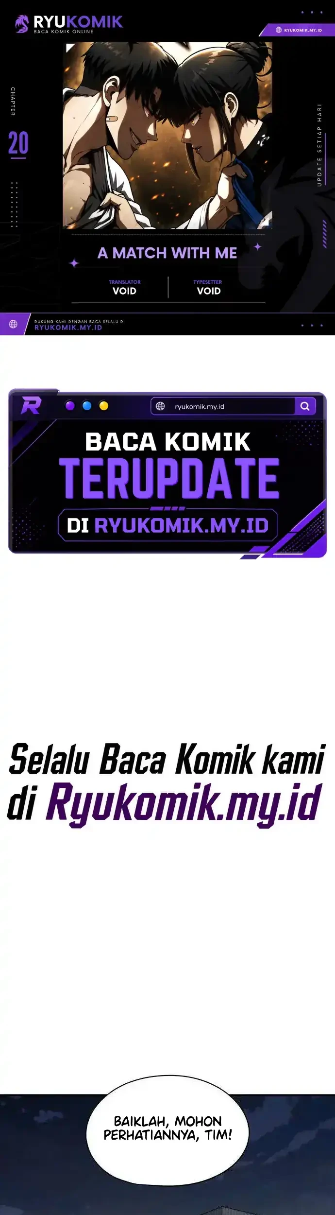 Komik Baku hantam yok Chapter 20 gambar 1
