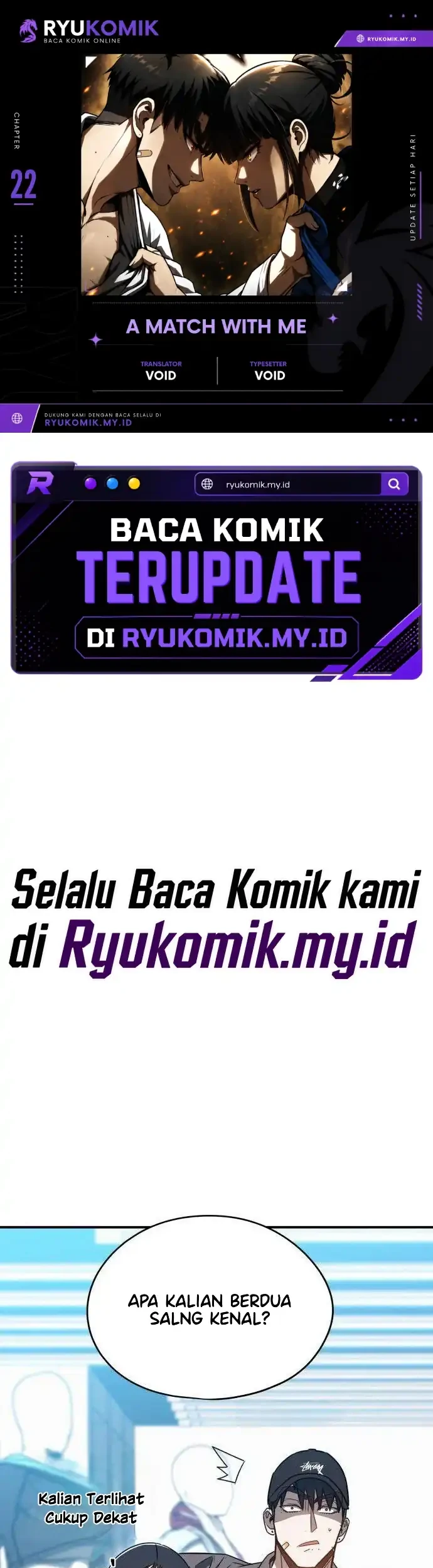 Komik Baku hantam yok Chapter 22 gambar 1