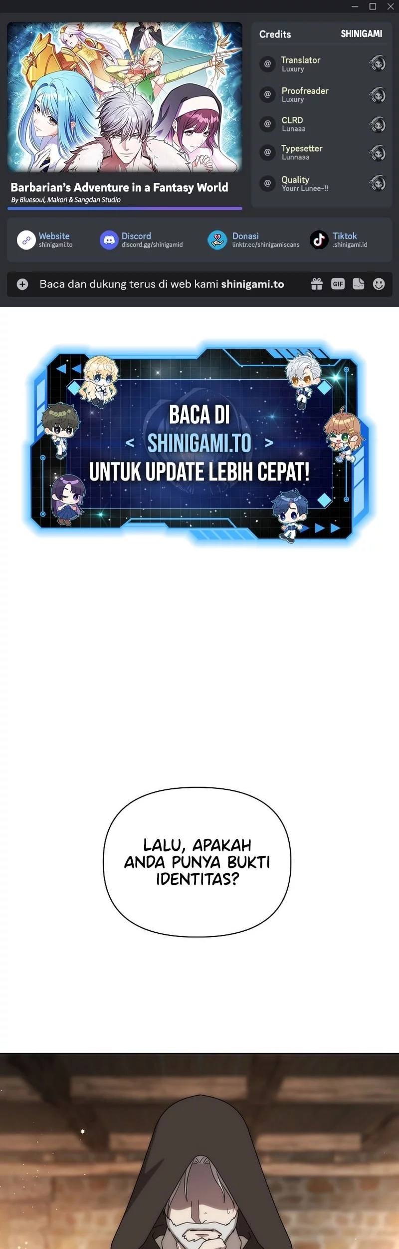 Baca Komik Barbarian’s Adventure In A Fantasy World Chapter 39 Gambar 1