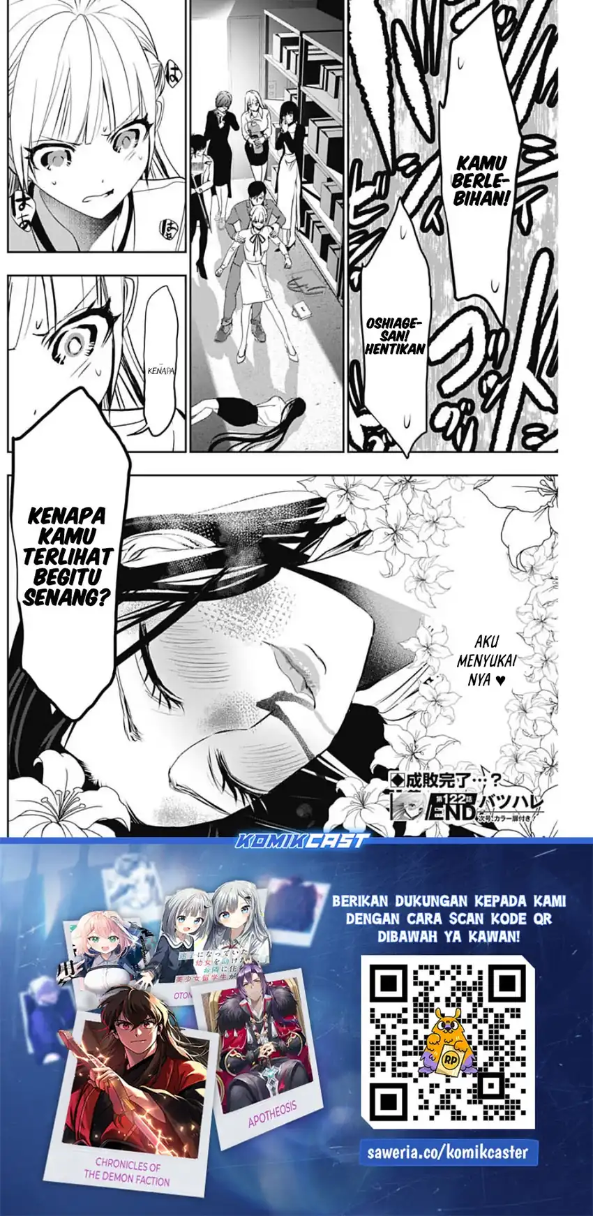 Batsu Harem Chapter 122 Gambar 13