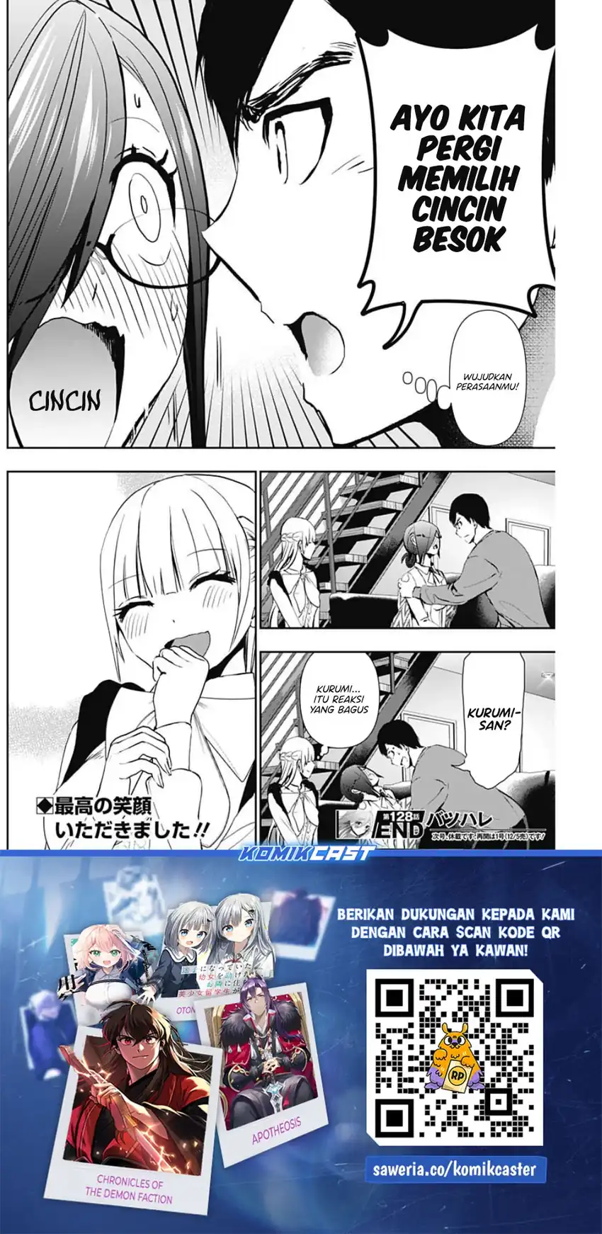 Batsu Harem Chapter 128 Gambar 13