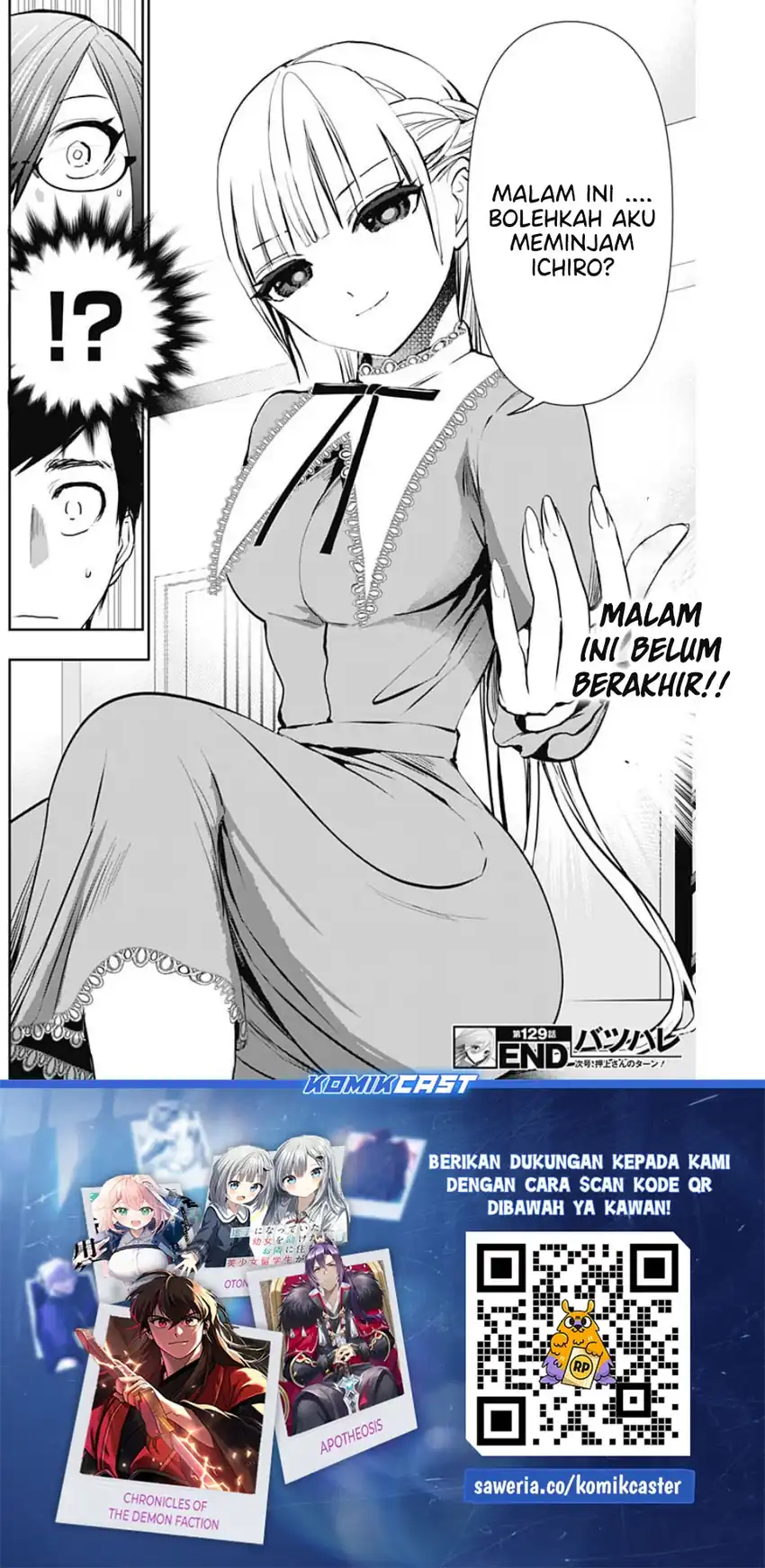 Batsu Harem Chapter 129 Gambar 13