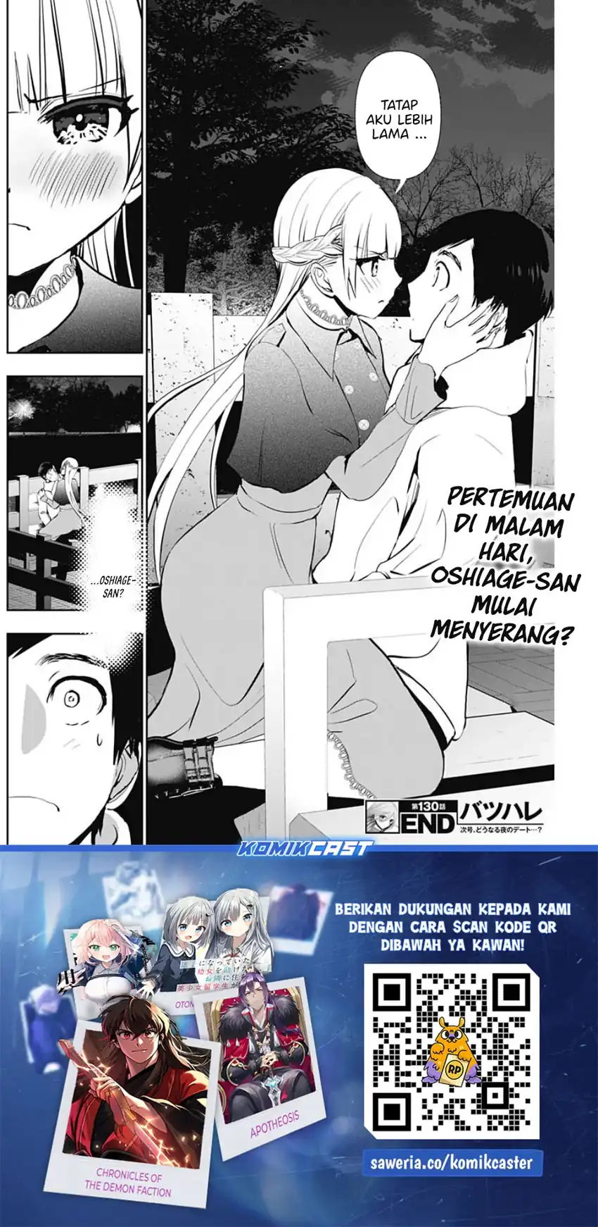 Batsu Harem Chapter 130 Gambar 13
