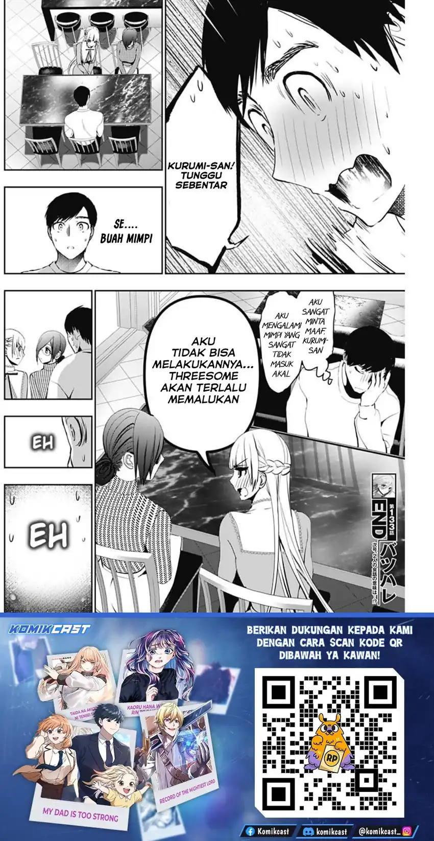 Batsu Harem Chapter 133 Gambar 13