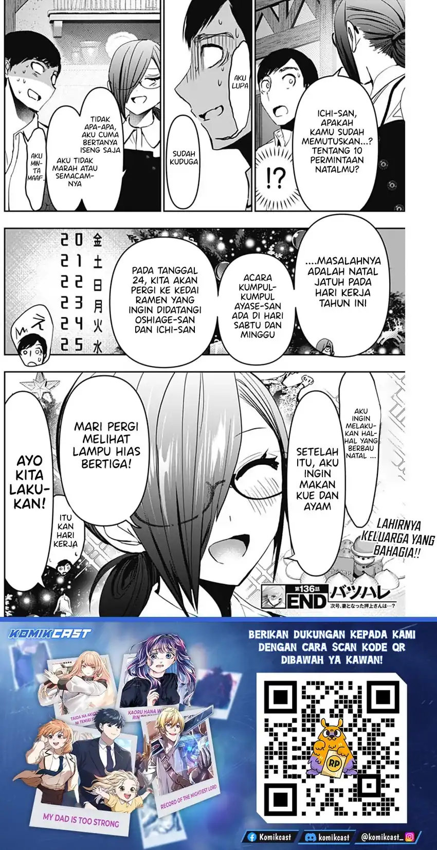 Batsu Harem Chapter 136 Gambar 13