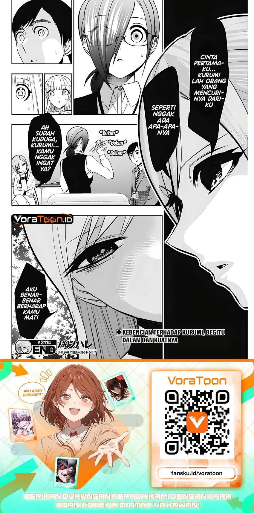 Batsu Harem Chapter 211 Gambar 12