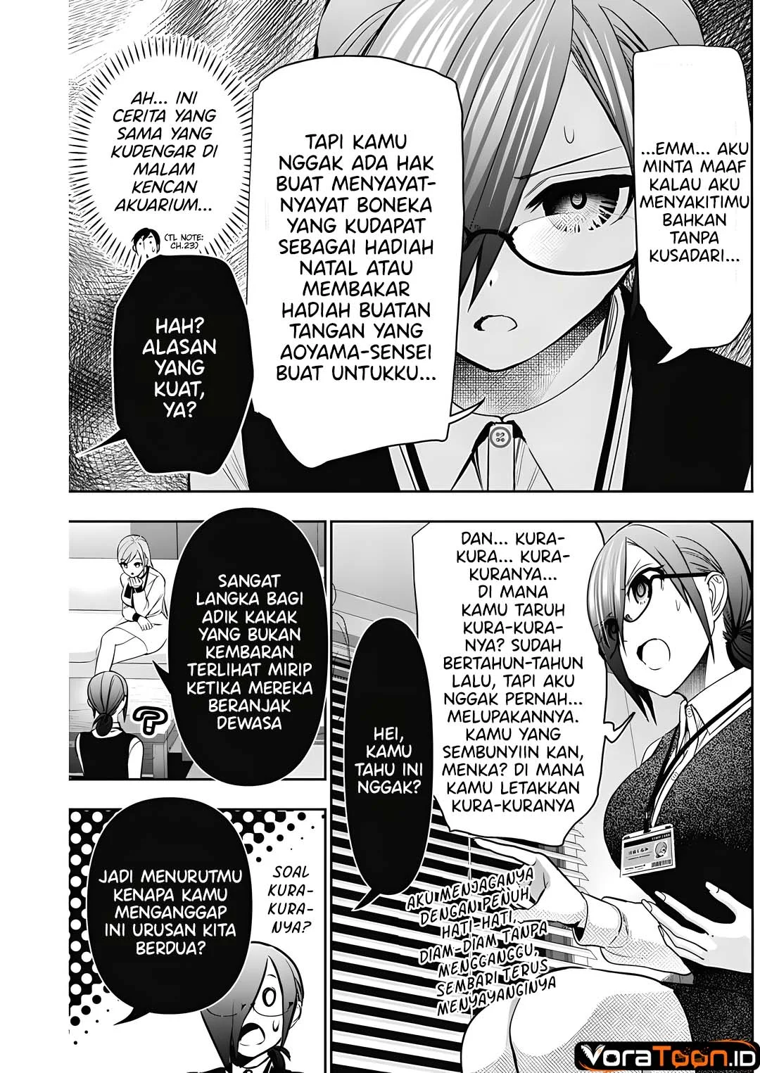 Batsu Harem Chapter 212 Gambar 12