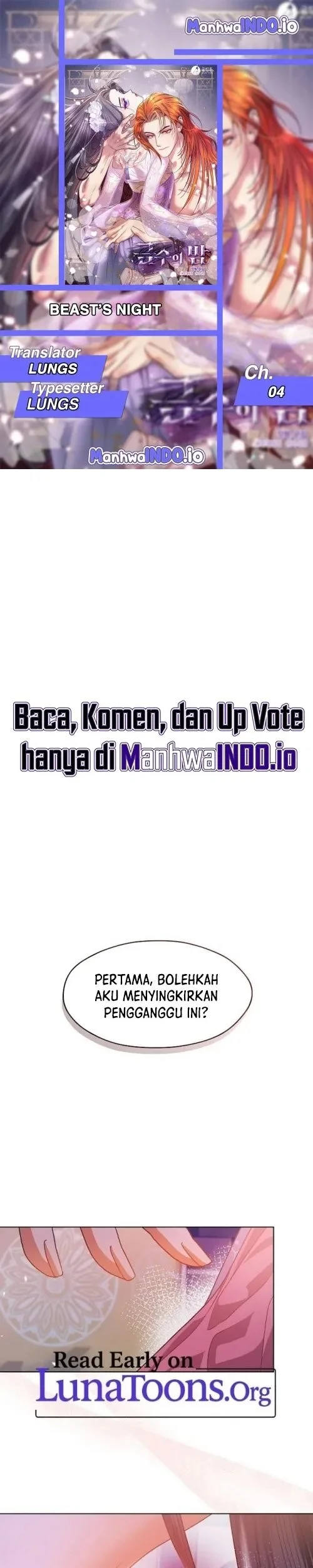Komik Beastly Night Chapter 4 gambar 1
