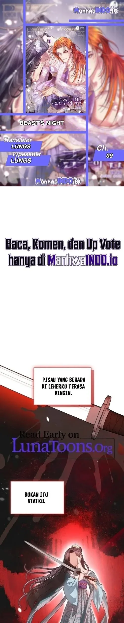Komik Beastly Night Chapter 9 gambar 1