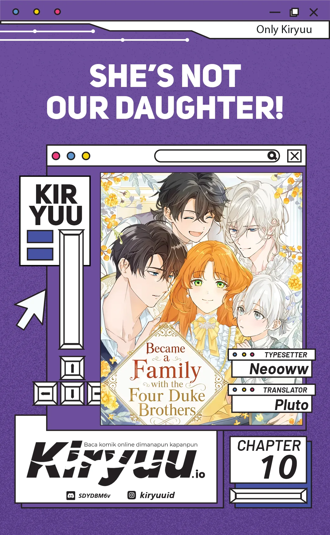 Komik Became a Family with the Four Duke Brothers Chapter 10 gambar 1
