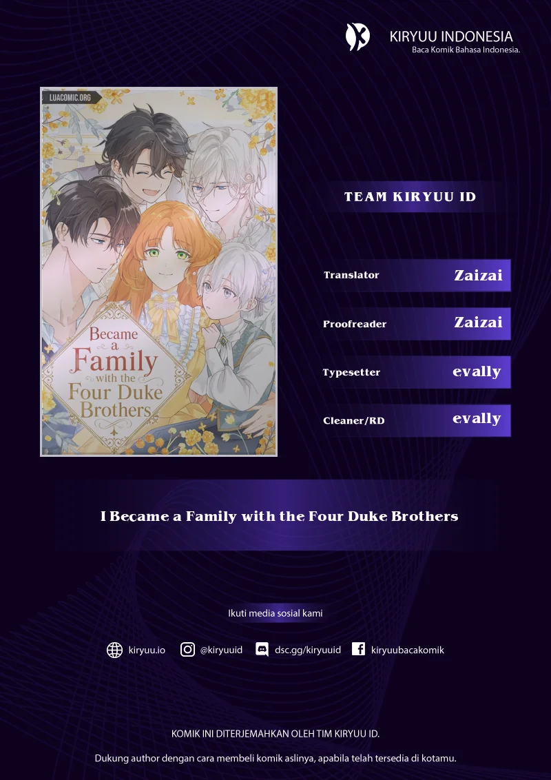 Komik Became a Family with the Four Duke Brothers Chapter 12 gambar 1