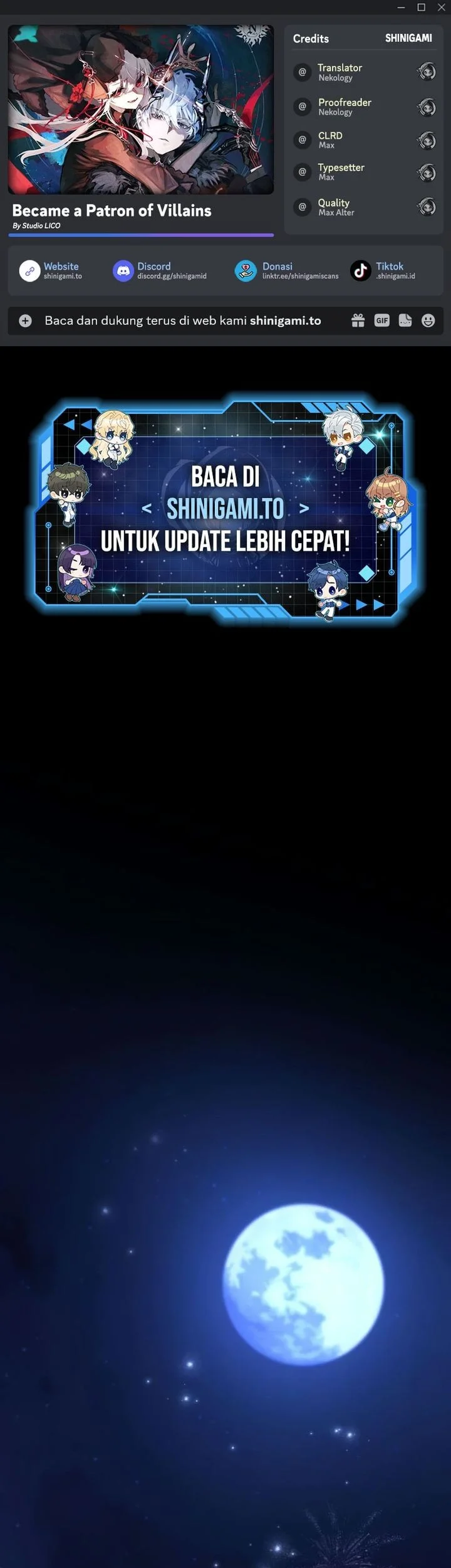 became the patron of villains chapter 16 - Page 1