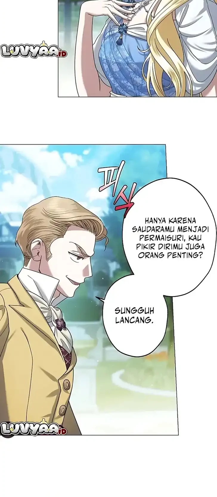 Became the youngest Sister-in-Law of the Ruined Harem Male Leads Chapter 57 Gambar 36