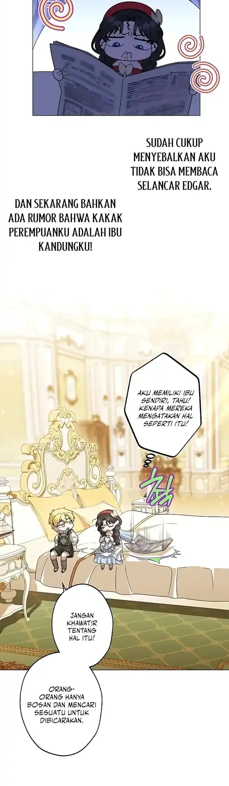 Manhwa Became the youngest Sister-in-Law of the Ruined Harem Male Leads Chapter 57 gambar 2