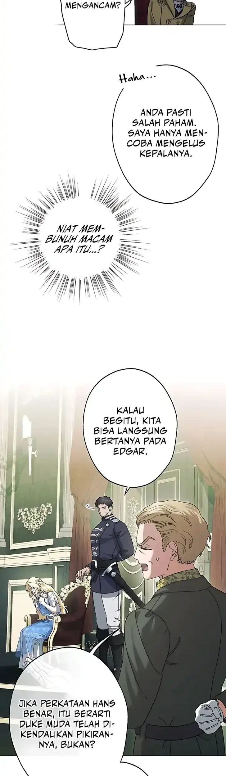 Became the youngest Sister-in-Law of the Ruined Harem Male Leads Chapter 58 Gambar 29