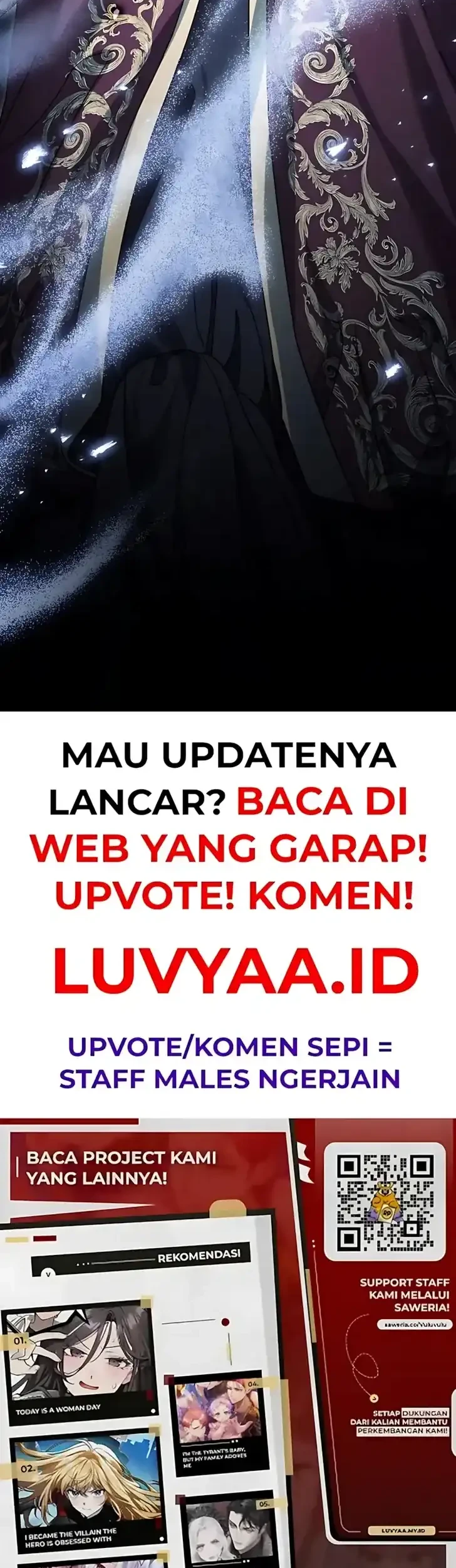 Became the youngest Sister-in-Law of the Ruined Harem Male Leads Chapter 58 Gambar 57