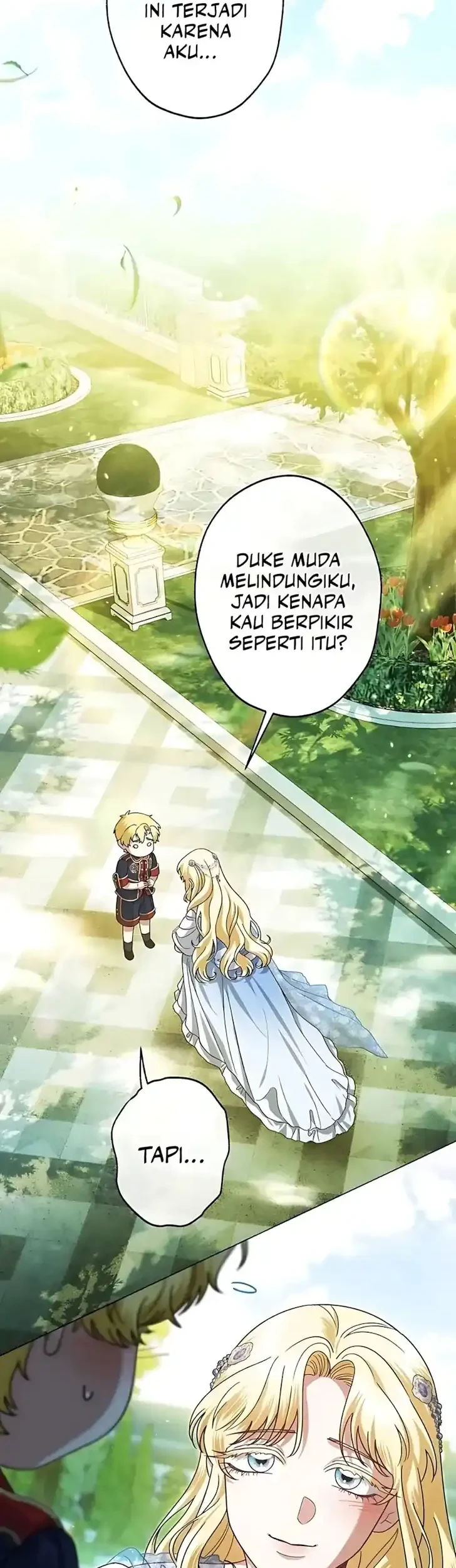 Manhwa Became the youngest Sister-in-Law of the Ruined Harem Male Leads Chapter 58 gambar 2