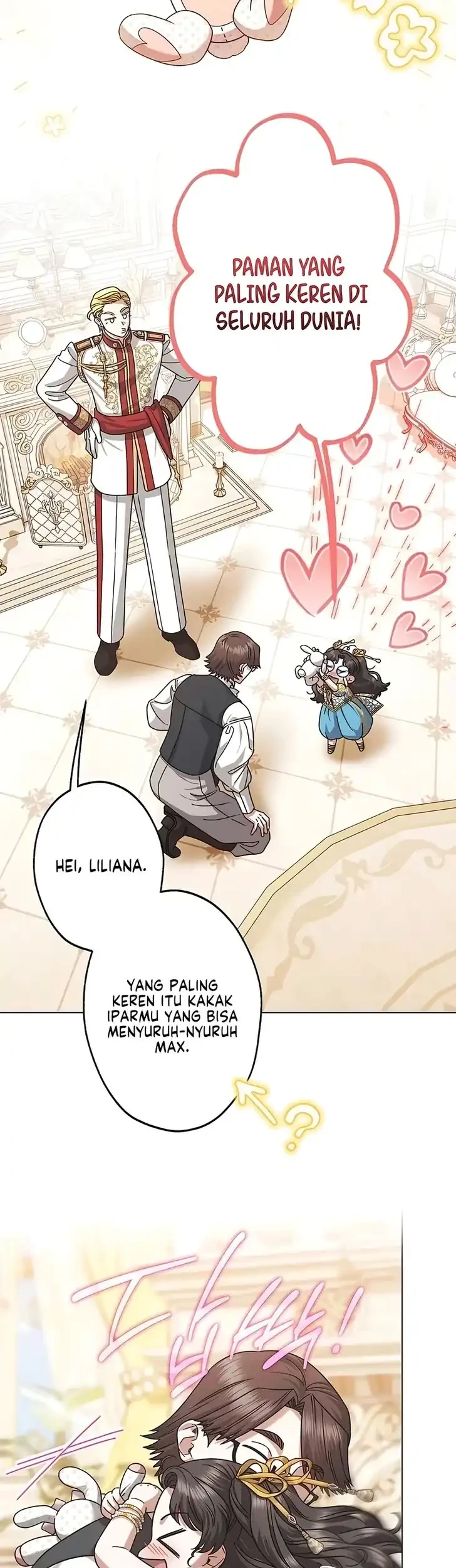 Manhwa Became the youngest Sister-in-Law of the Ruined Harem Male Leads Chapter 60 gambar 2