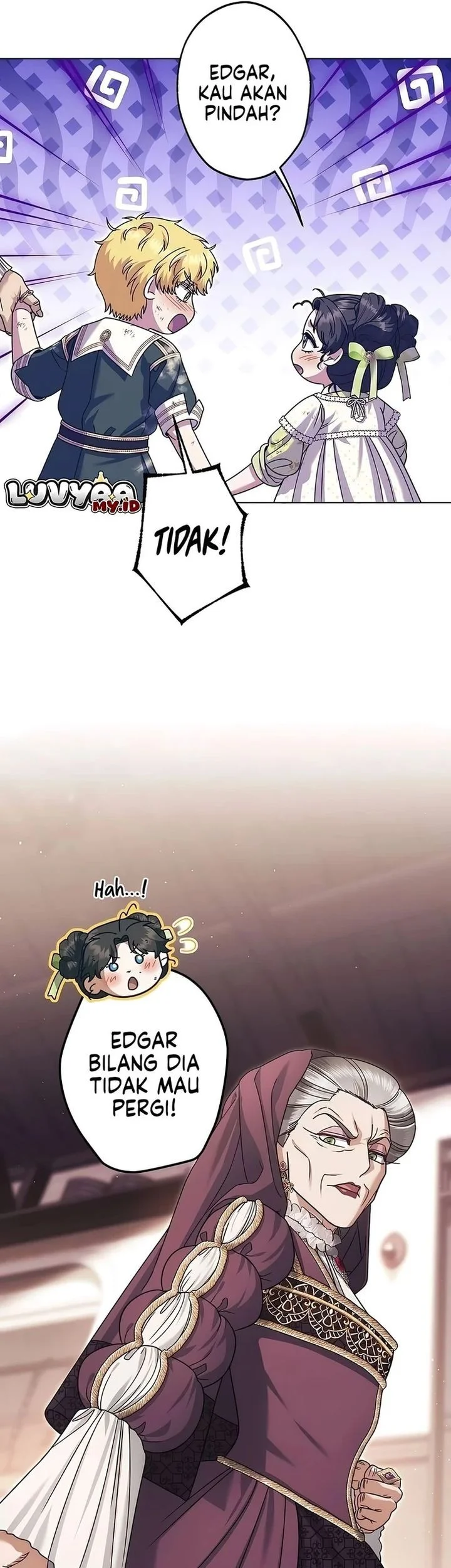 Became the youngest Sister-in-Law of the Ruined Harem Male Leads Chapter 62 Gambar 41