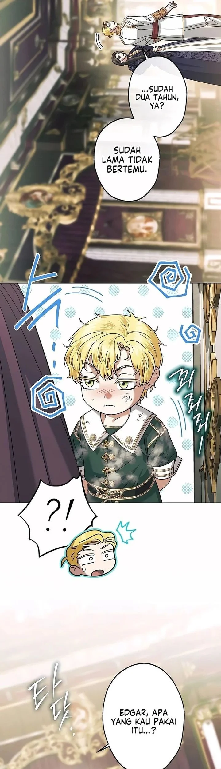 Became the youngest Sister-in-Law of the Ruined Harem Male Leads Chapter 62 Gambar 59