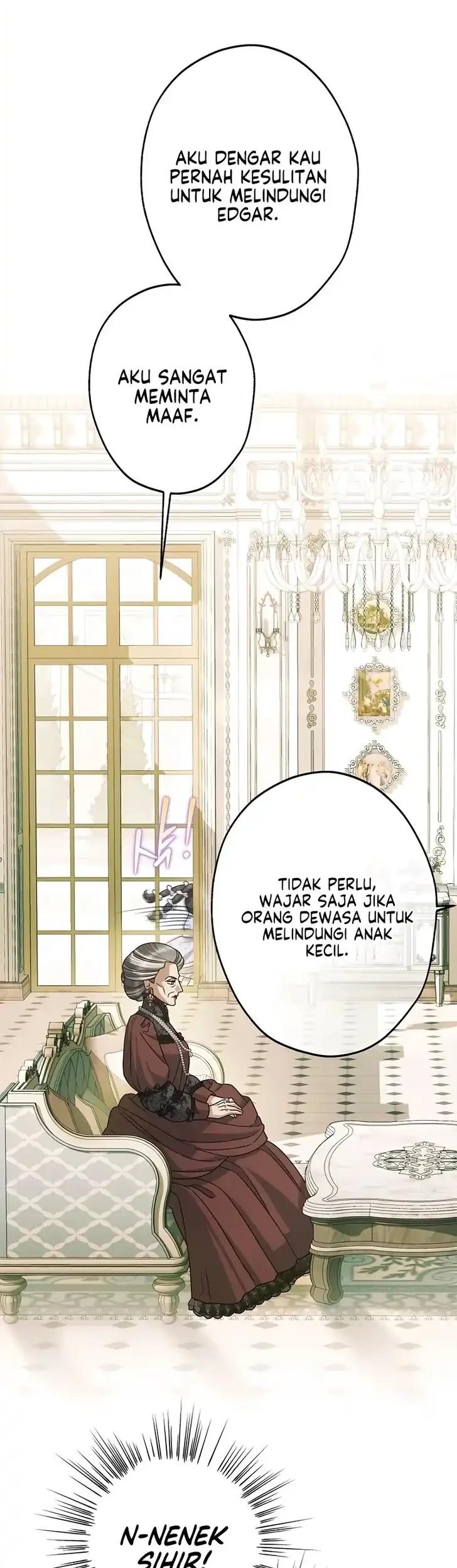 Became the youngest Sister-in-Law of the Ruined Harem Male Leads Chapter 65 Gambar 31