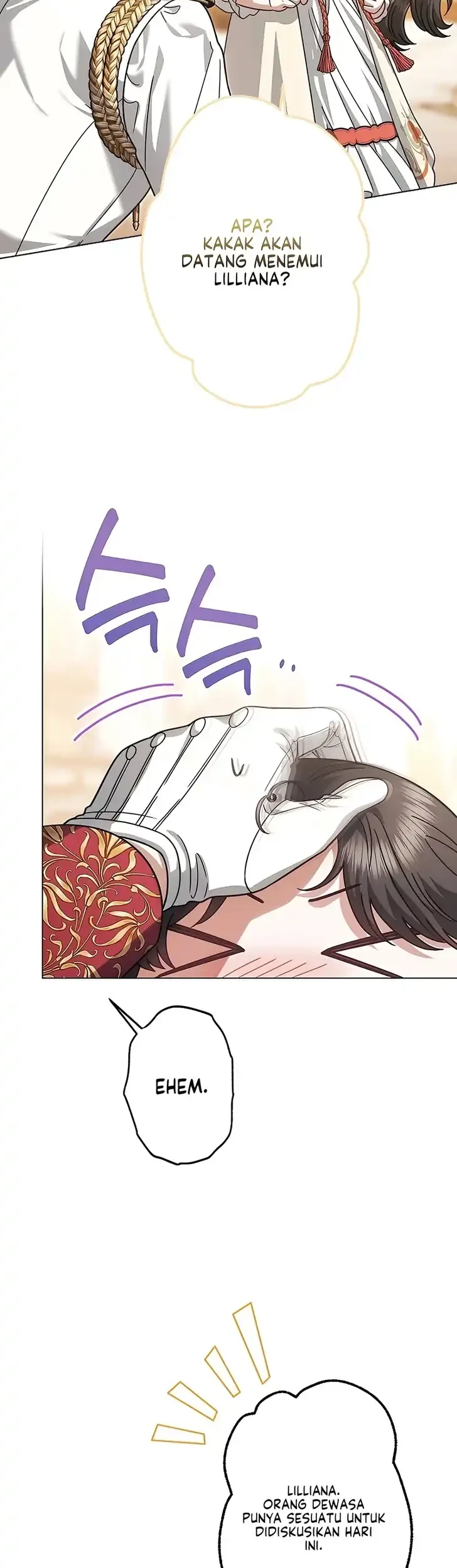 Became the youngest Sister-in-Law of the Ruined Harem Male Leads Chapter 68 Gambar 35