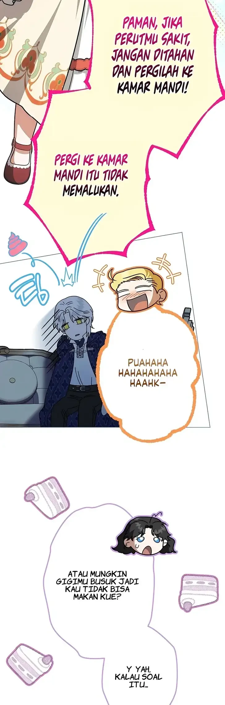 Became the youngest Sister-in-Law of the Ruined Harem Male Leads Chapter 68 Gambar 24