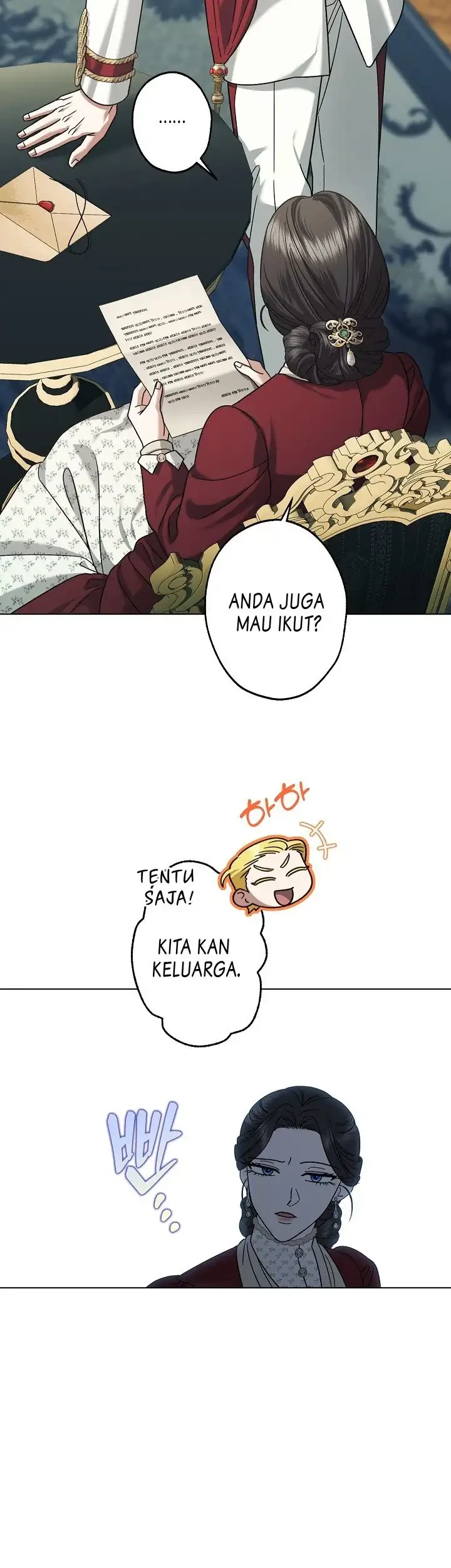 Became the youngest Sister-in-Law of the Ruined Harem Male Leads Chapter 79 Gambar 6