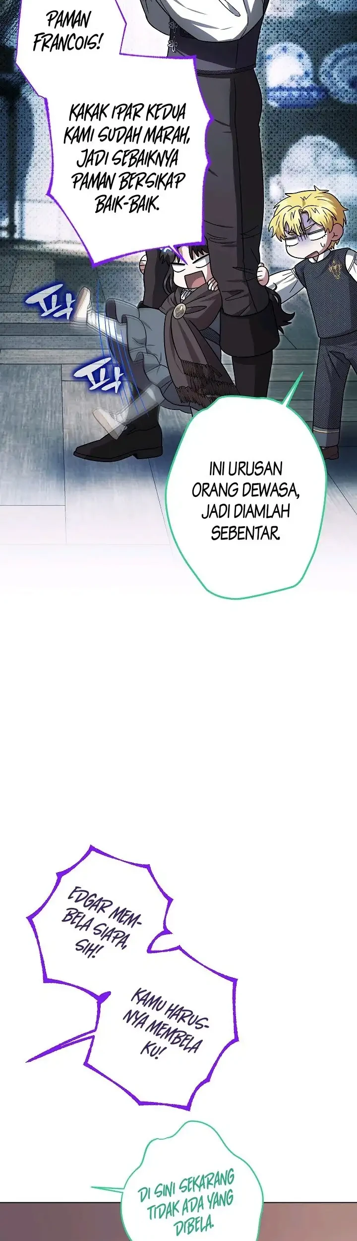 Became the youngest Sister-in-Law of the Ruined Harem Male Leads Chapter 80 Gambar 7