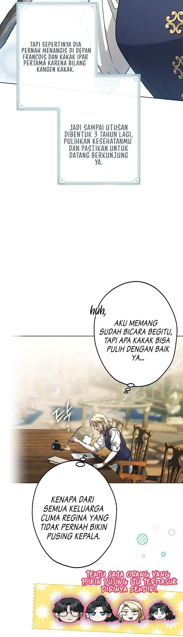 Became the youngest Sister-in-Law of the Ruined Harem Male Leads Chapter 84 Gambar 34