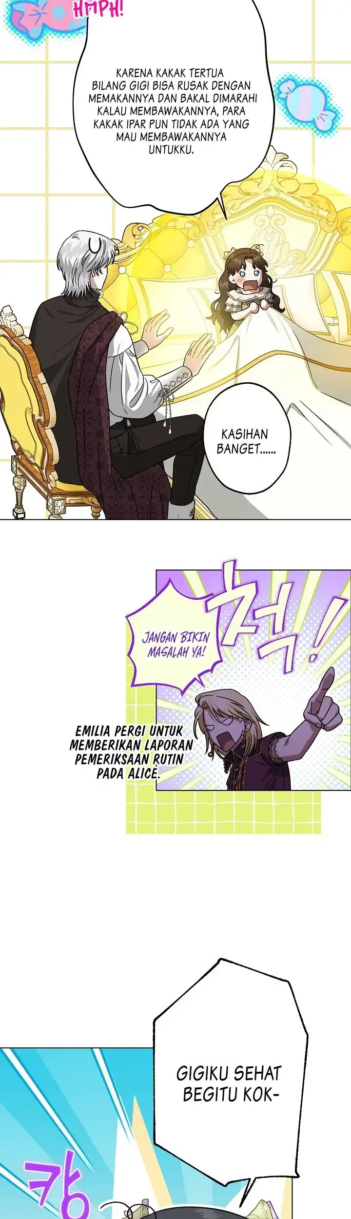 Became the youngest Sister-in-Law of the Ruined Harem Male Leads Chapter 85 Gambar 37