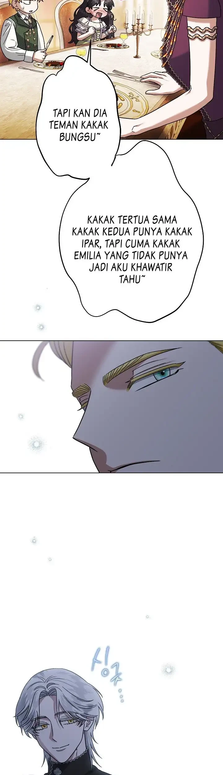 Became the youngest Sister-in-Law of the Ruined Harem Male Leads Chapter 85 Gambar 47