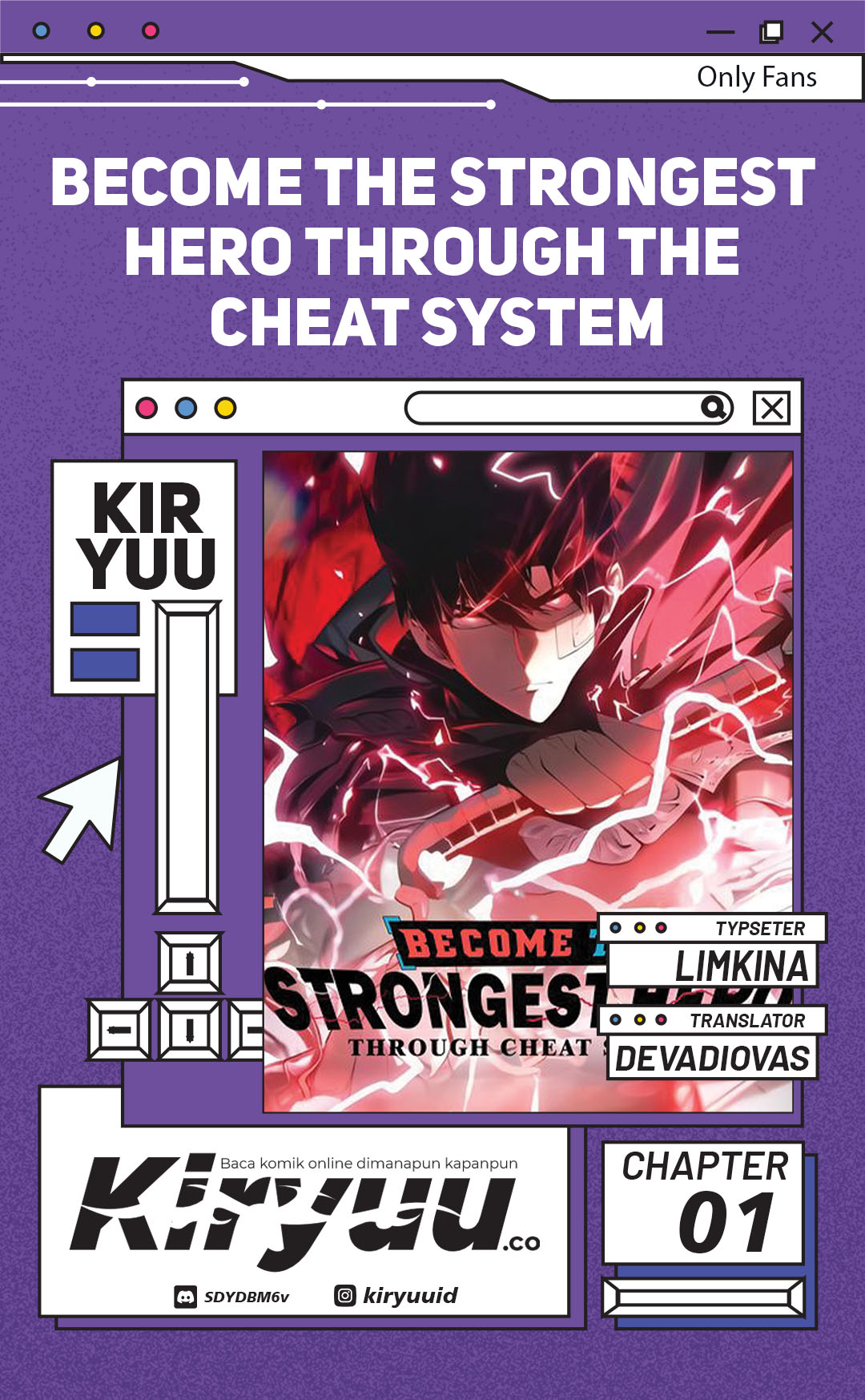 Baca Komik Become the Strongest Hero Through the Cheat System Chapter 1 Gambar 1