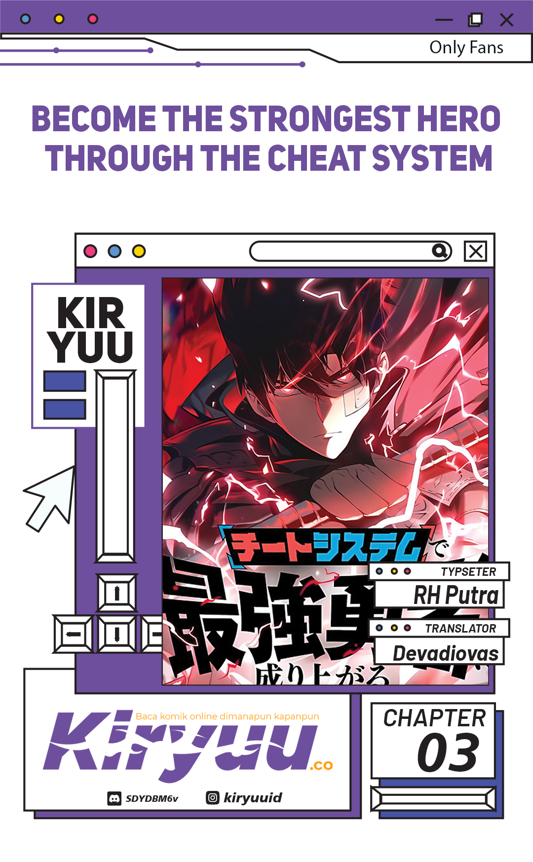 Baca Komik Become the Strongest Hero Through the Cheat System Chapter 3 Gambar 1