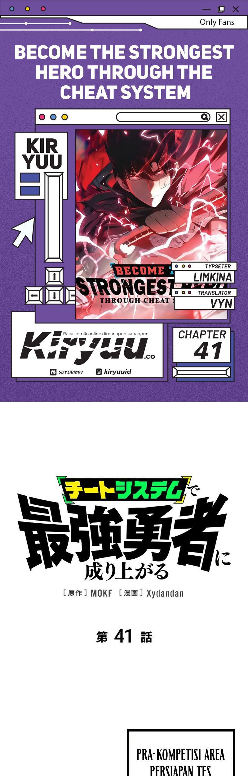 Baca Komik Become the Strongest Hero Through the Cheat System Chapter 41 Gambar 1