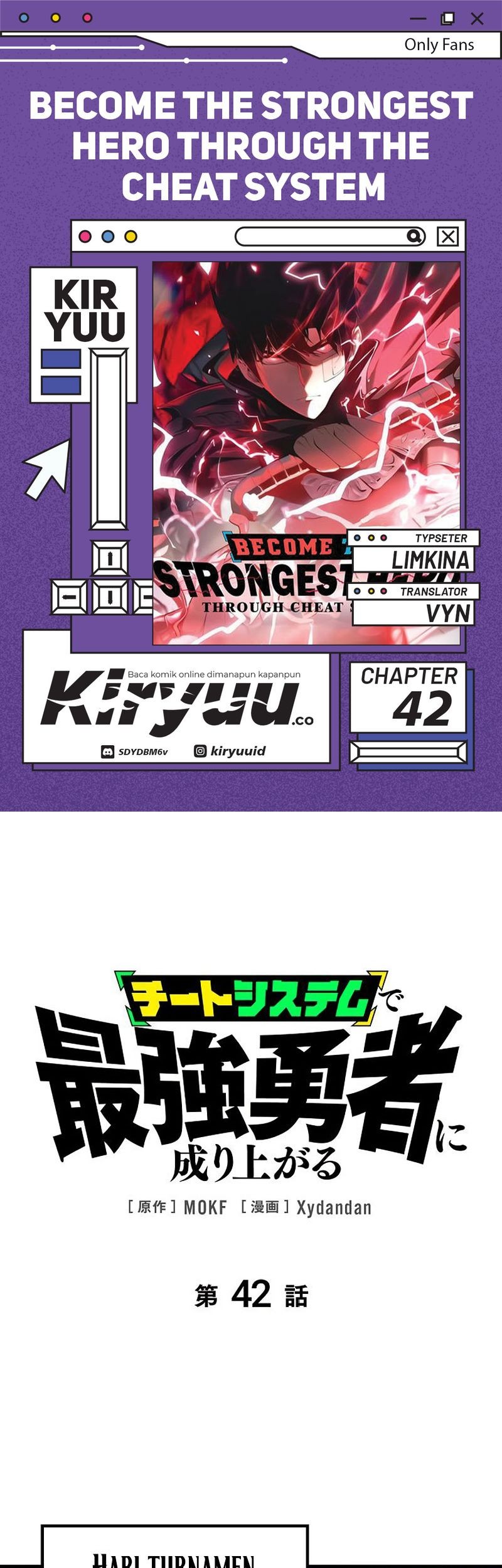 Baca Komik Become the Strongest Hero Through the Cheat System Chapter 42 Gambar 1