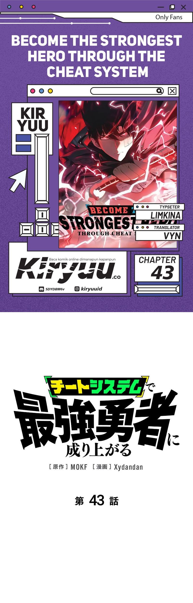 Baca Komik Become the Strongest Hero Through the Cheat System Chapter 43 Gambar 1