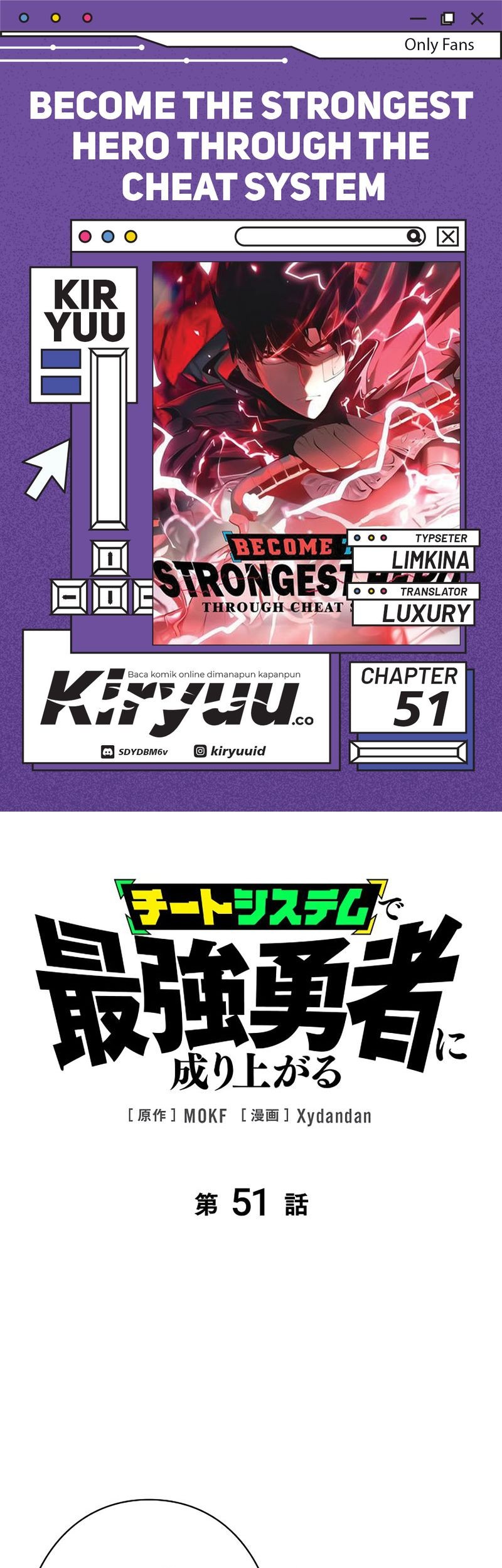 Baca Komik Become the Strongest Hero Through the Cheat System Chapter 51 Gambar 1