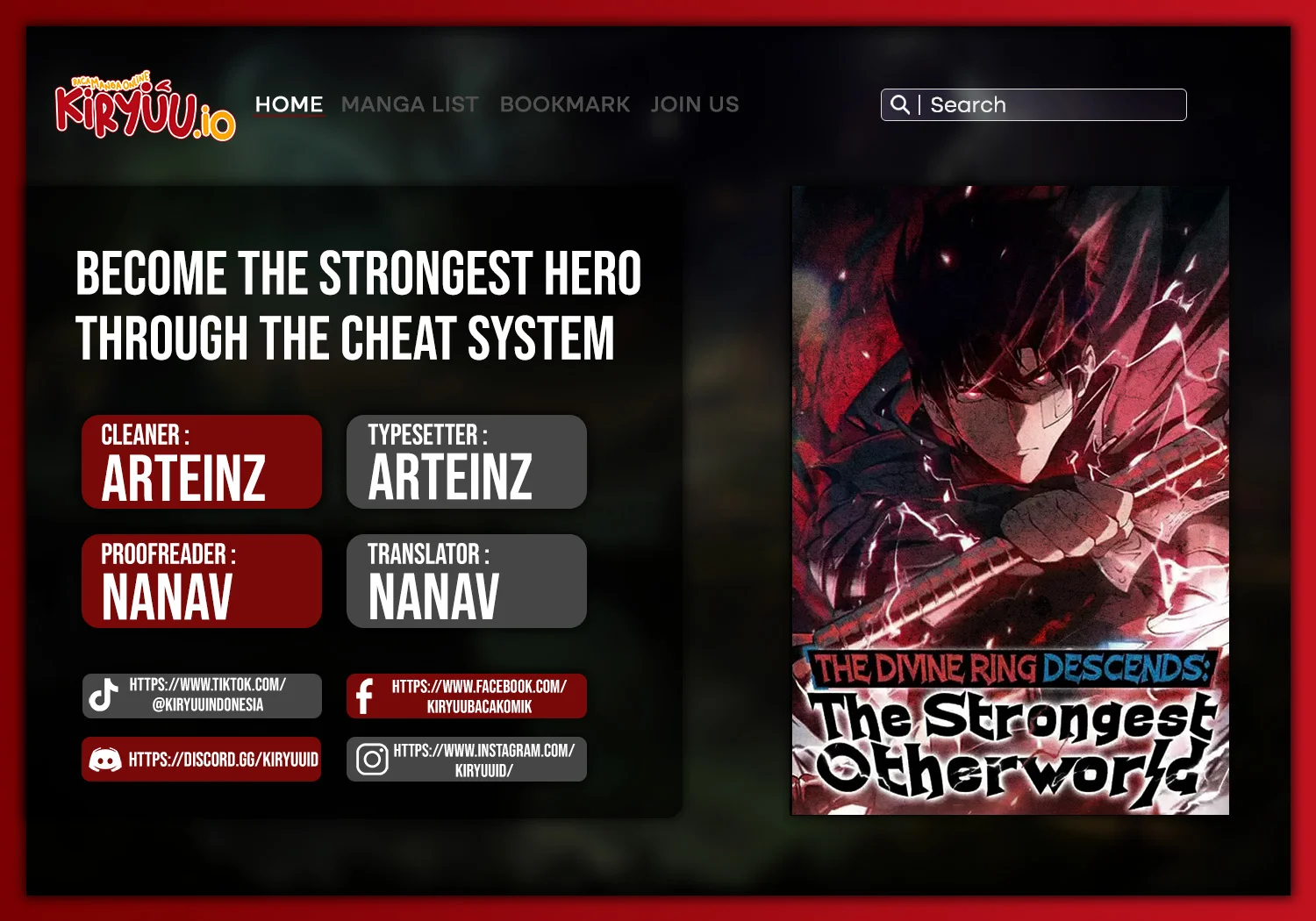 Baca Komik Become the Strongest Hero Through the Cheat System Chapter 81 Gambar 1