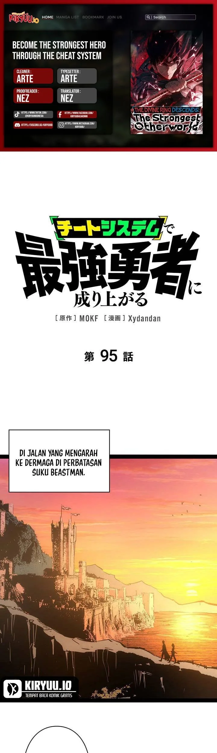 Komik Become the Strongest Hero Through the Cheat System Chapter 95 gambar 1