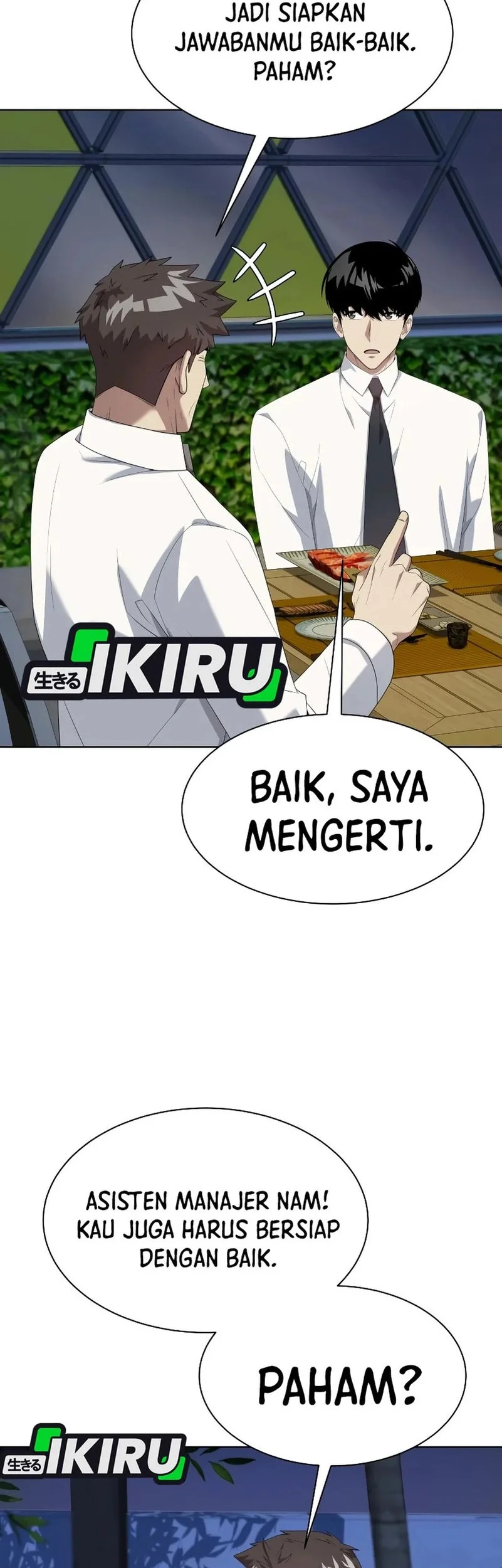 Manhwa Becoming a Legendary Ace Employee Chapter 100 gambar nomor 2