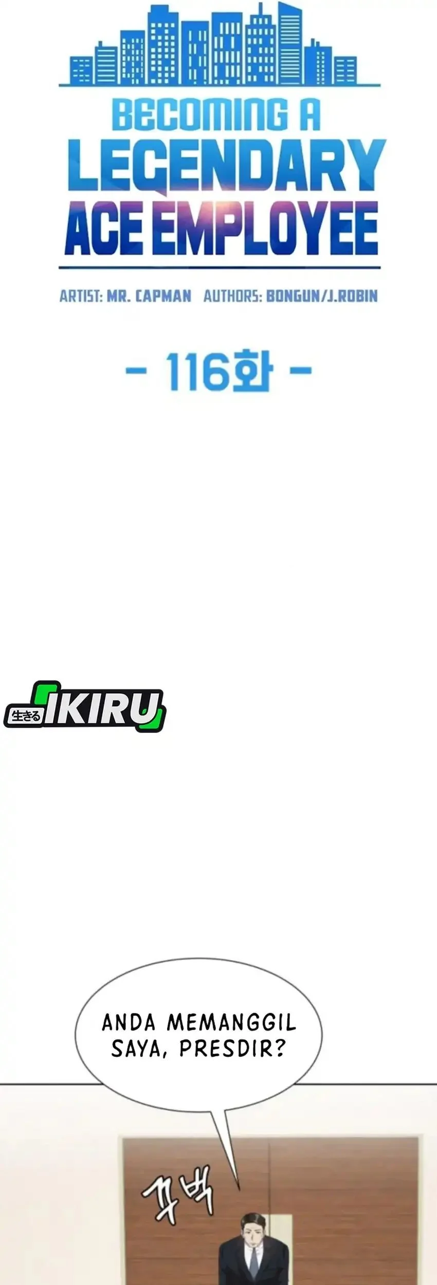 Becoming a Legendary Ace Employee Chapter 116 Gambar 19