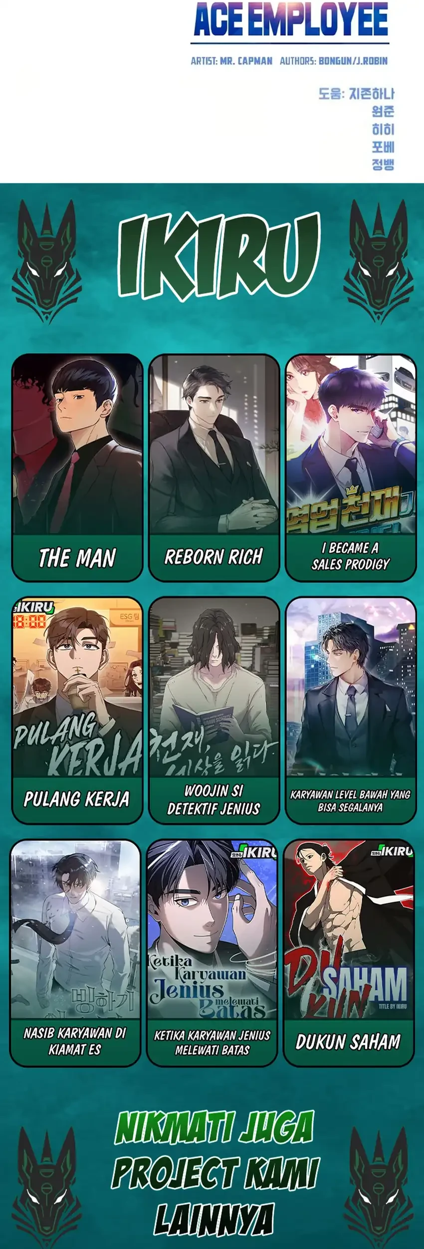 Becoming a Legendary Ace Employee Chapter 117 Gambar 91