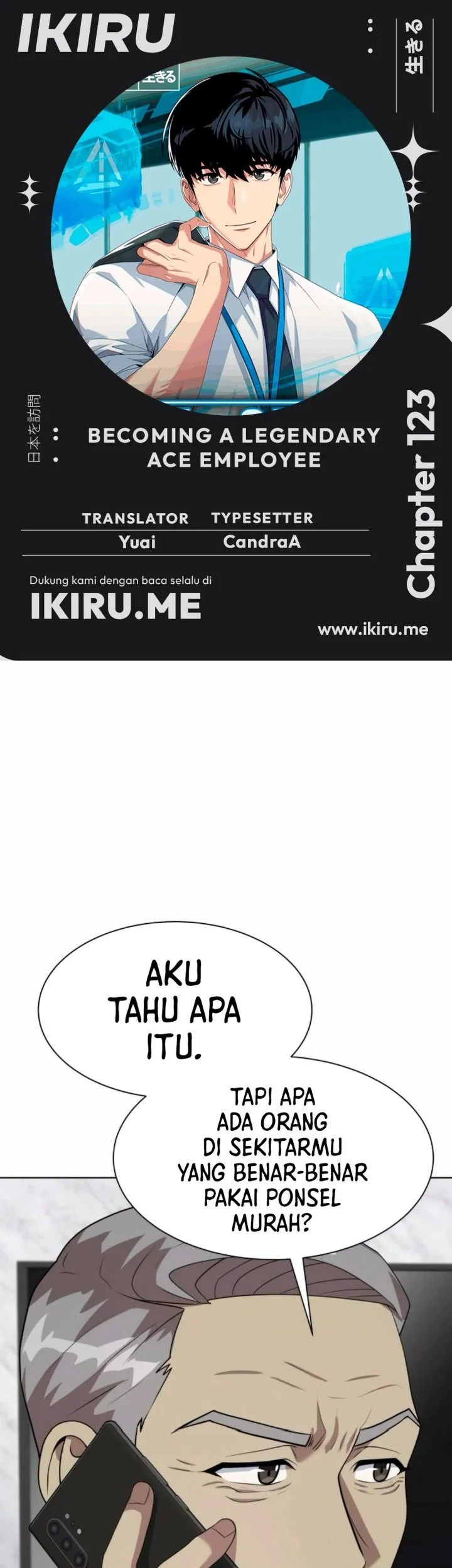 Komik Becoming a Legendary Ace Employee Chapter 123 gambar 1