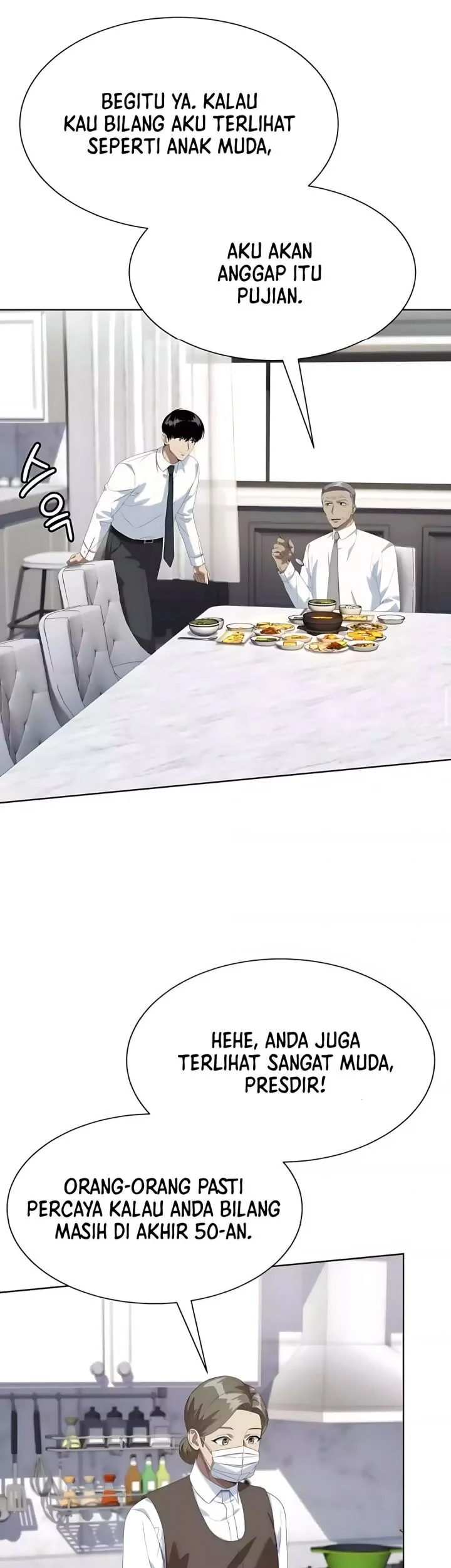 Becoming a Legendary Ace Employee Chapter 124 Gambar 35