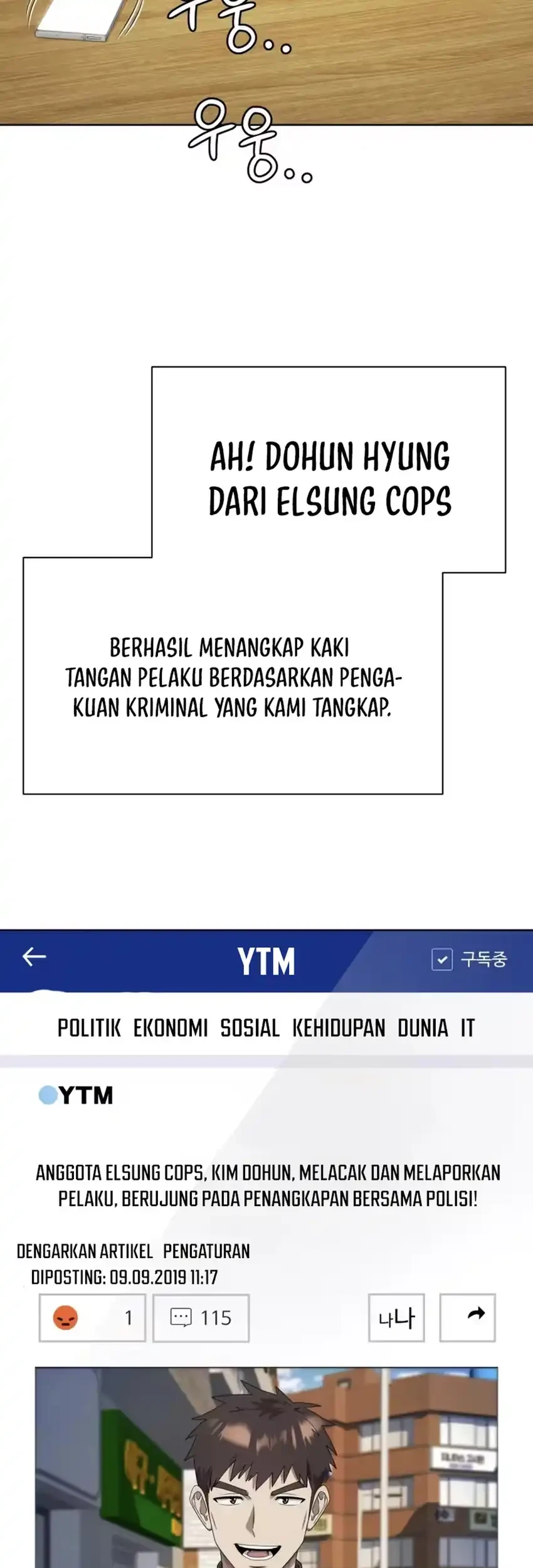 Becoming a Legendary Ace Employee Chapter 132 Gambar 47