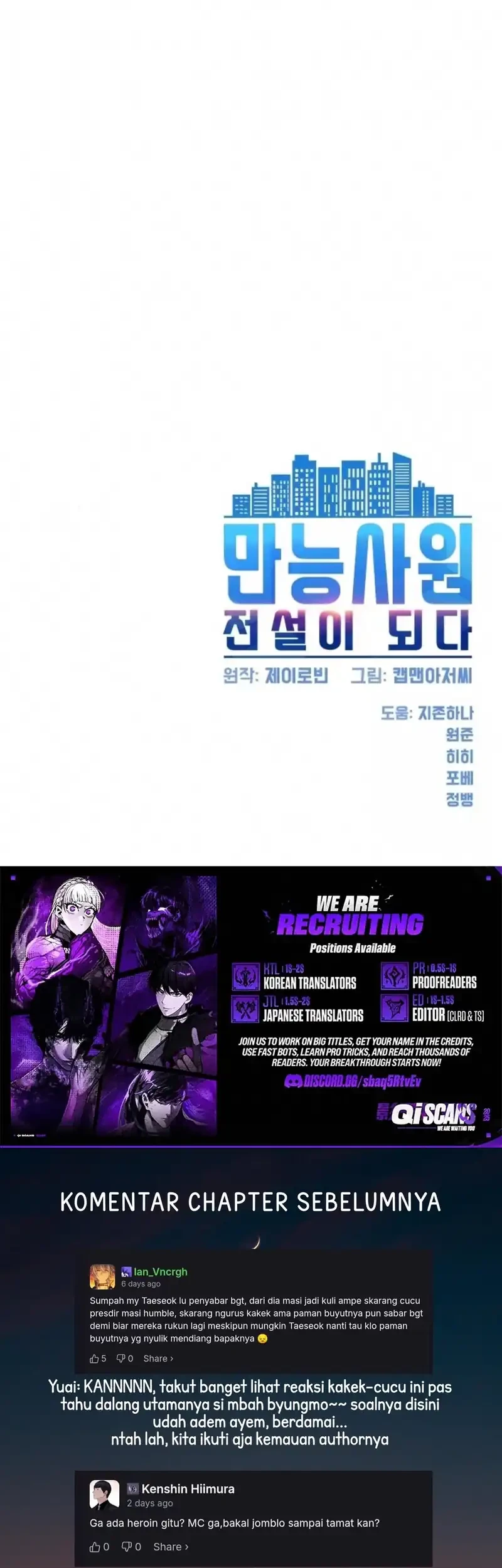 Becoming a Legendary Ace Employee Chapter 136 Gambar 79