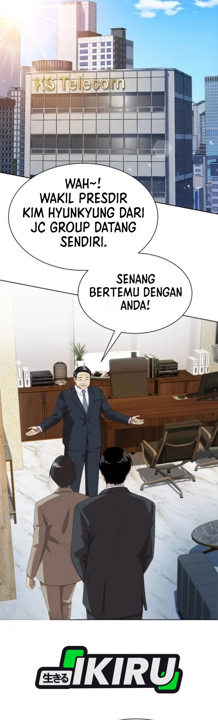 Becoming a Legendary Ace Employee Chapter 152 halaman 38