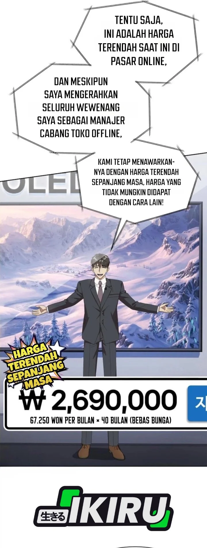 Becoming a Legendary Ace Employee Chapter 152 Gambar 77