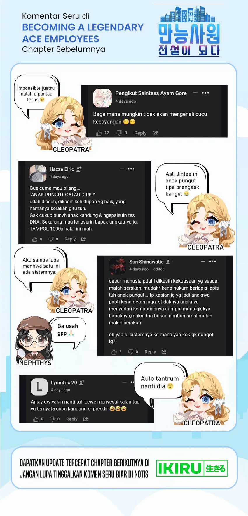 Becoming a Legendary Ace Employee Chapter 78 Gambar 73